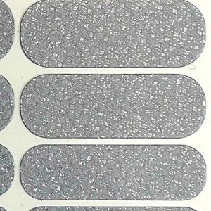 Jamberry nail wraps silver First Frost Style